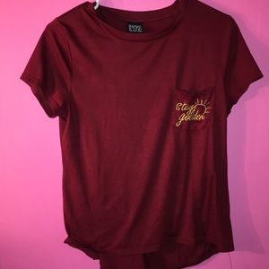 “stay golden” shirt